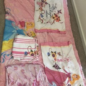 Disney Princess full size comforter and sheet set